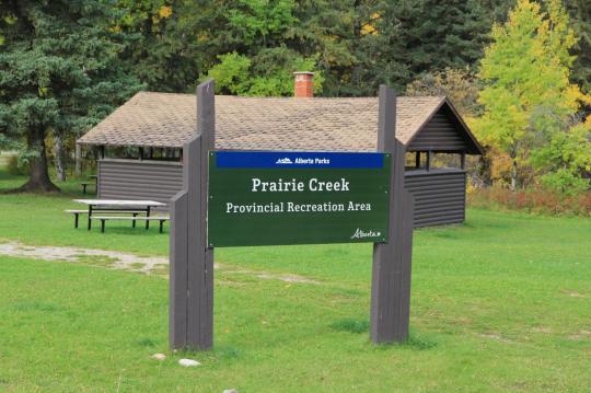 Photo: Prairie Creek Provincial Recreation Area